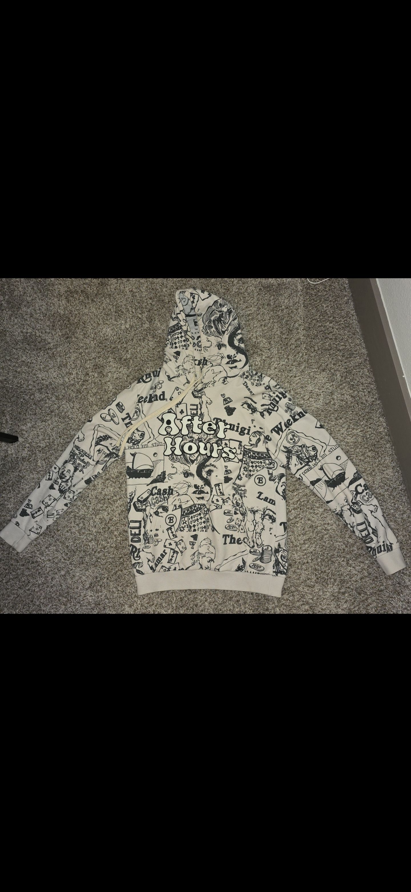 Rhude Rhude x XO Weeknd Hoodie Size US L / EU 52-54 / 3 - 1 Thumbnail