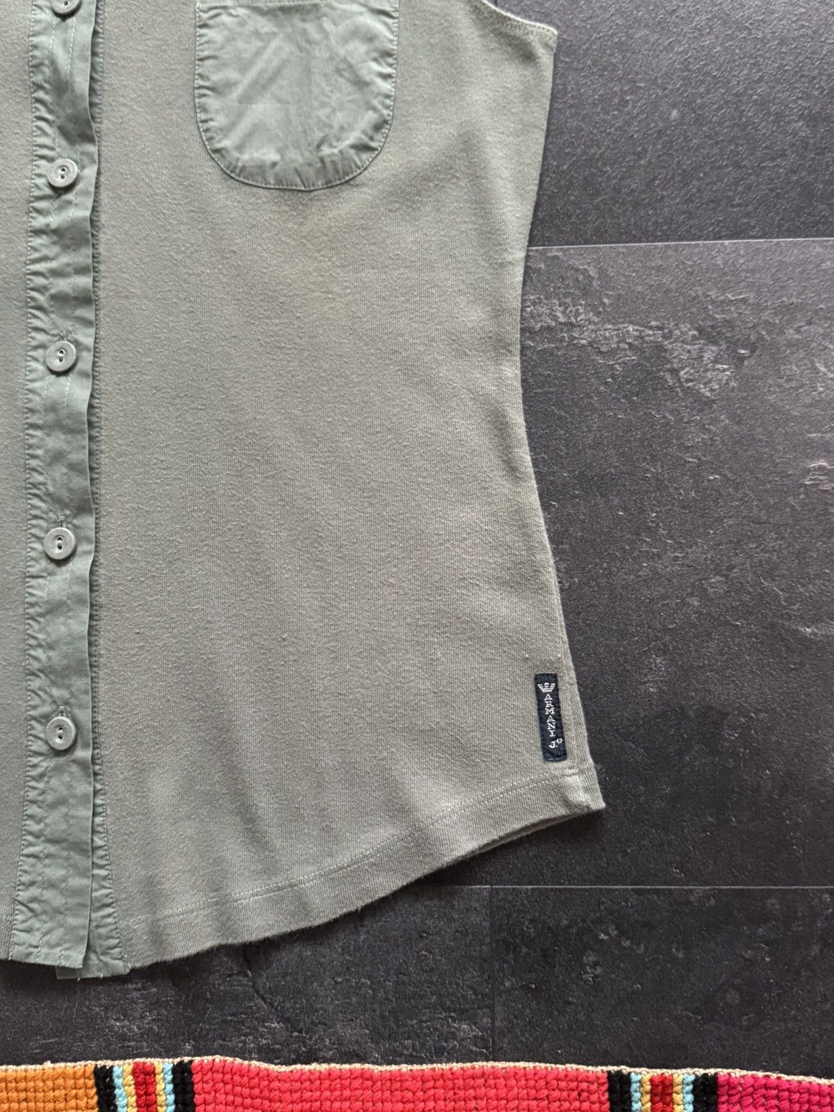 Armani Vintage Armani Jeans Vest Size M / US 6-8 / IT 42-44 - 3 Thumbnail
