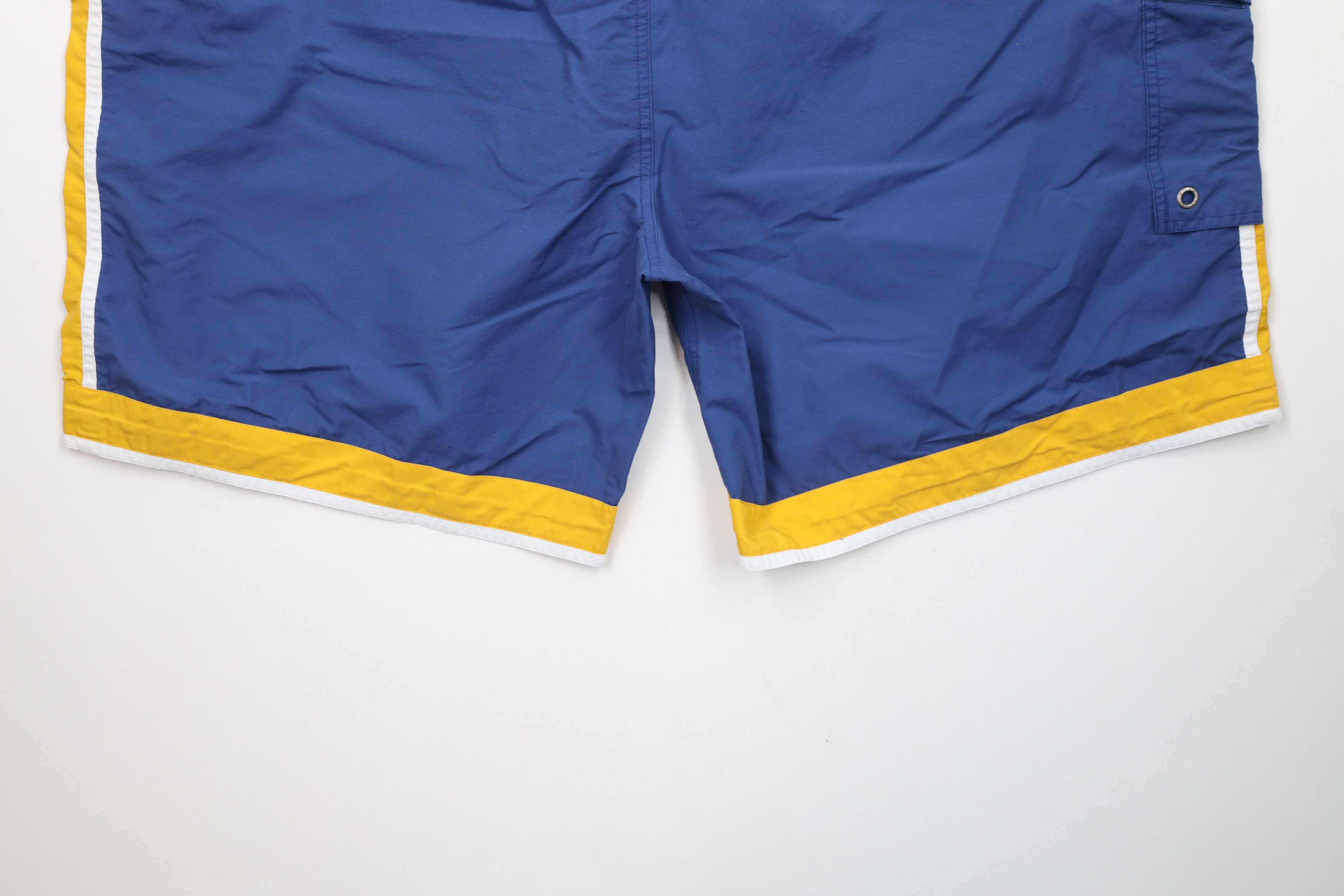 Ralph Lauren × Vintage Vintage 90s Polo Sport Ralph Lauren Wing Lined Shorts Trunks Size US 40 / EU 56 - 12 Thumbnail