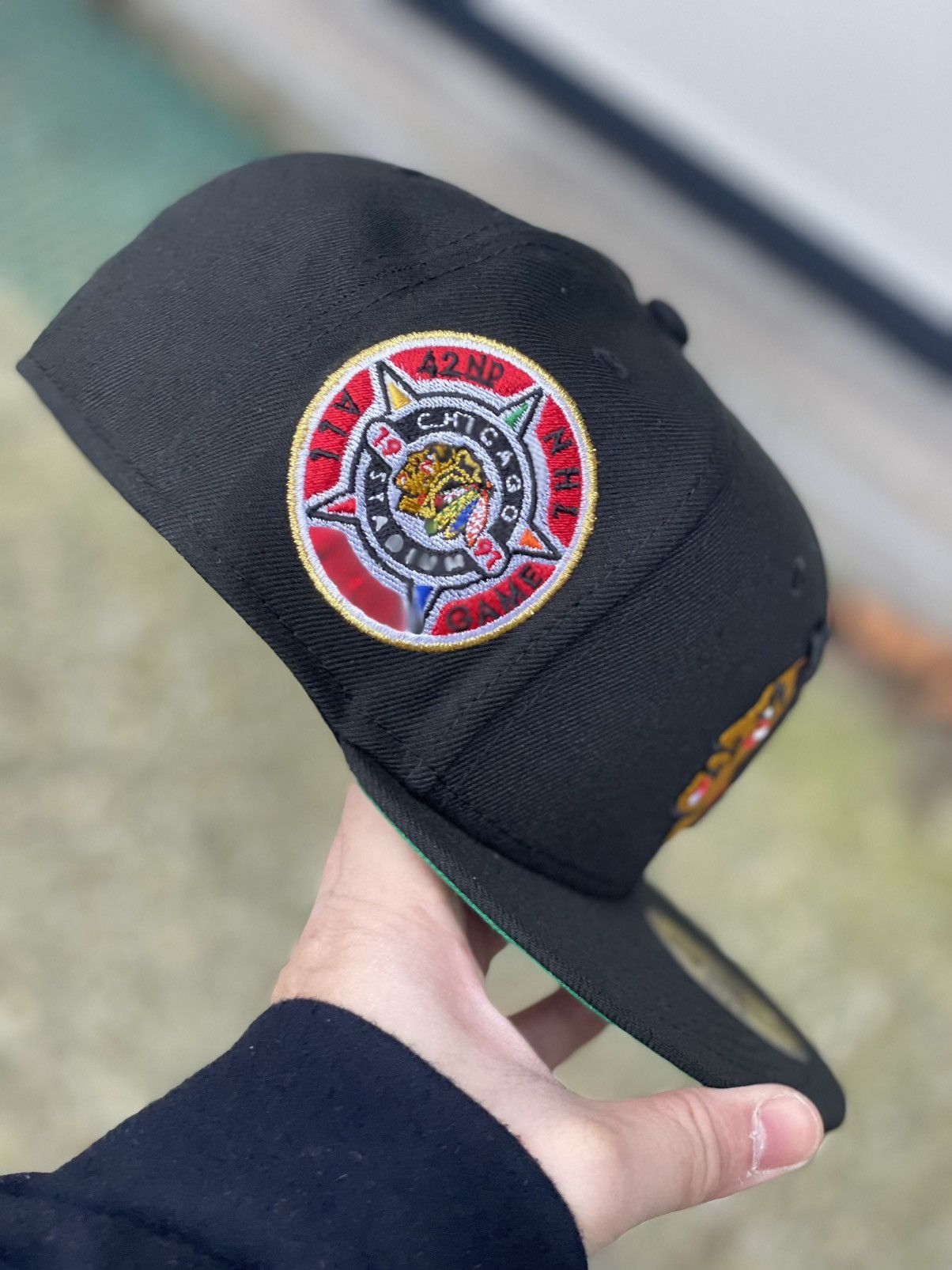New Era × Topperz New Era 59fifty Chicago Blackhawks size 7 1/4 Size ONE SIZE - 3 Thumbnail