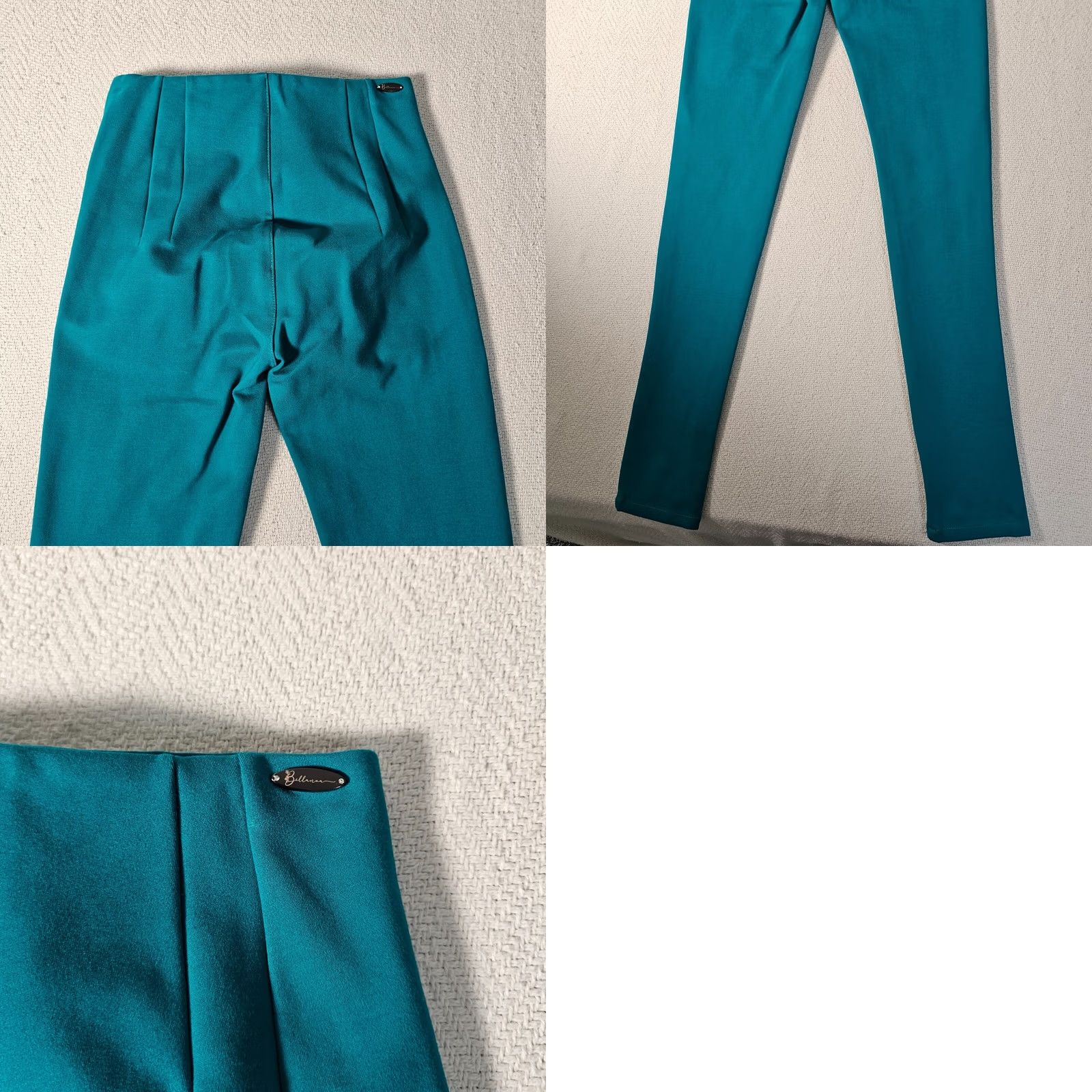 Altea Bellanoa Leggings Womens 6 Teal Athletic Leggings Outdoor Ankle 6 Womens Tight Pull On Classic Casual Sportswear Size 28" / US 6 / IT 42 - 8 Thumbnail