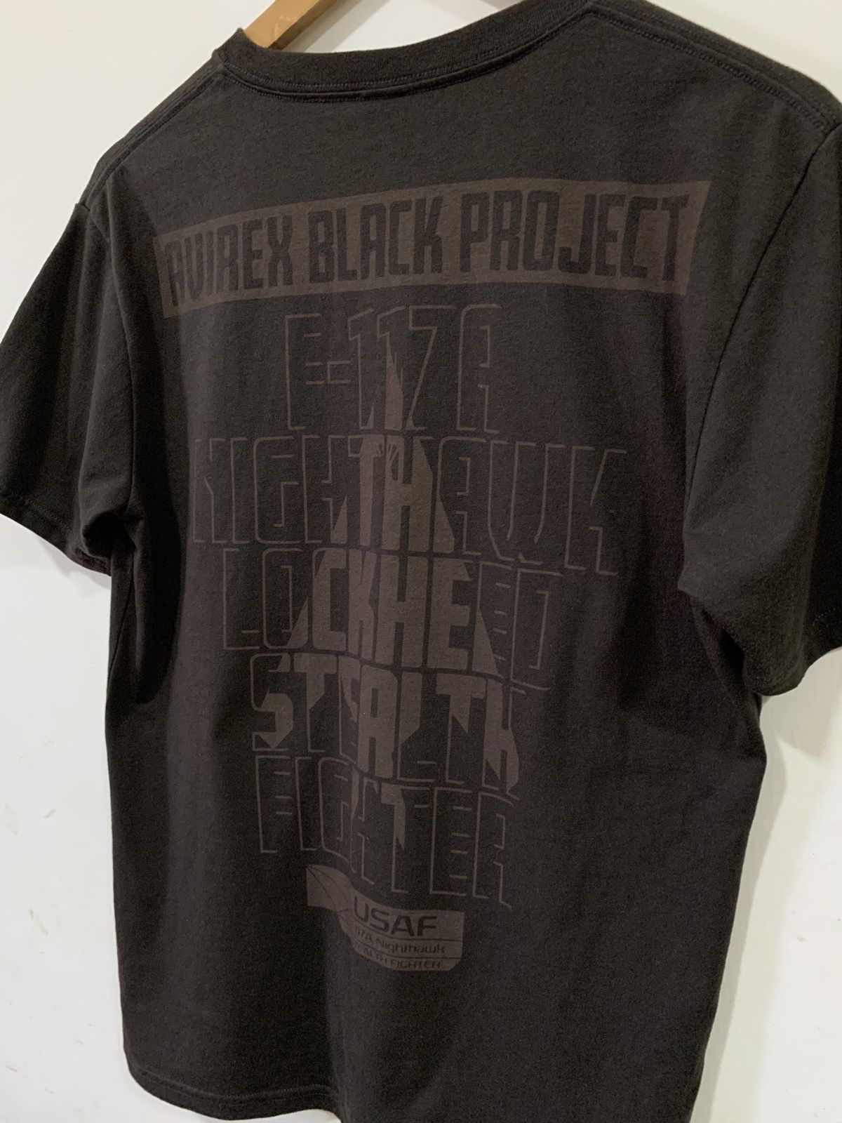Avirex U.S Army Air Force Avirex Black Project Tshirt Size US M / EU 48-50 / 2 - 8 Thumbnail