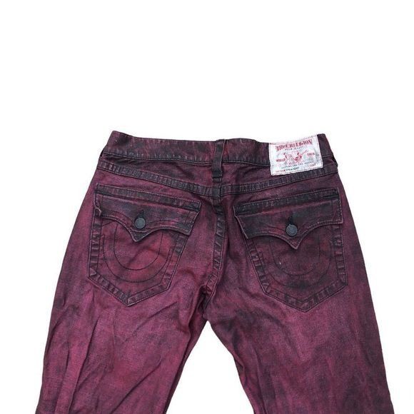 True Religion Brand New True Religion Jeans Size 32 STRAIGHT BIG T Red Size US 32 / EU 48 - 2 Thumbnail
