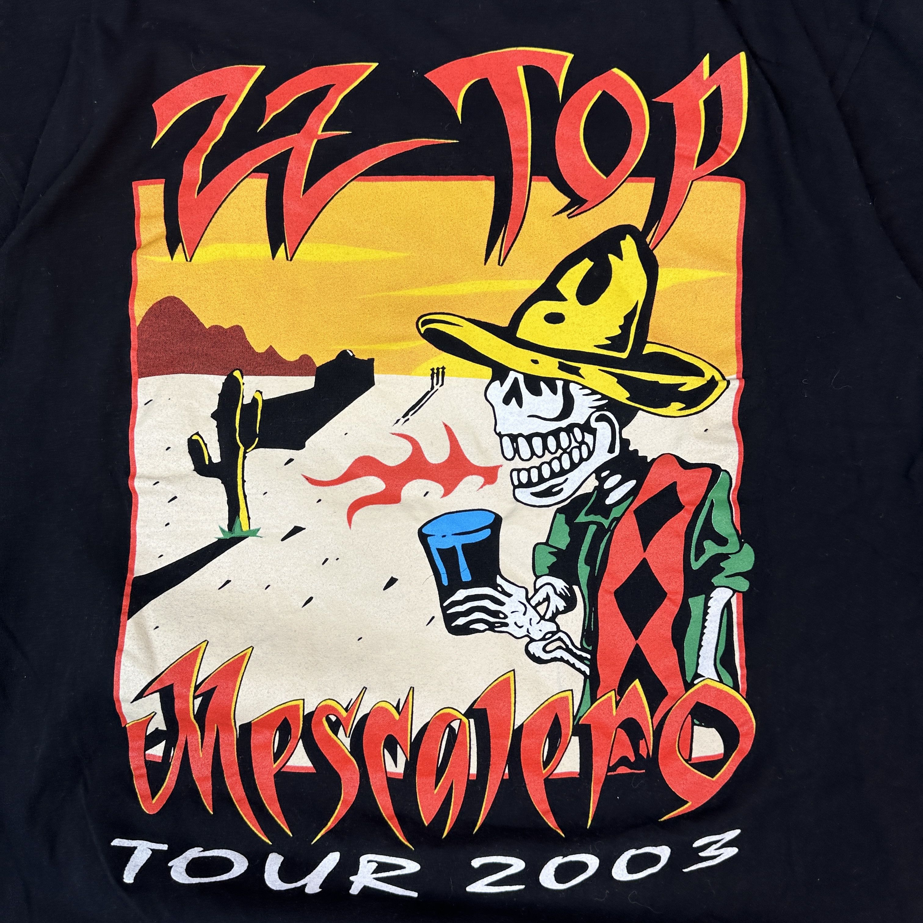 Vintage Vintage ZZ Top 2003 T-shirt Size US XL / EU 56 / 4 - 2 Thumbnail