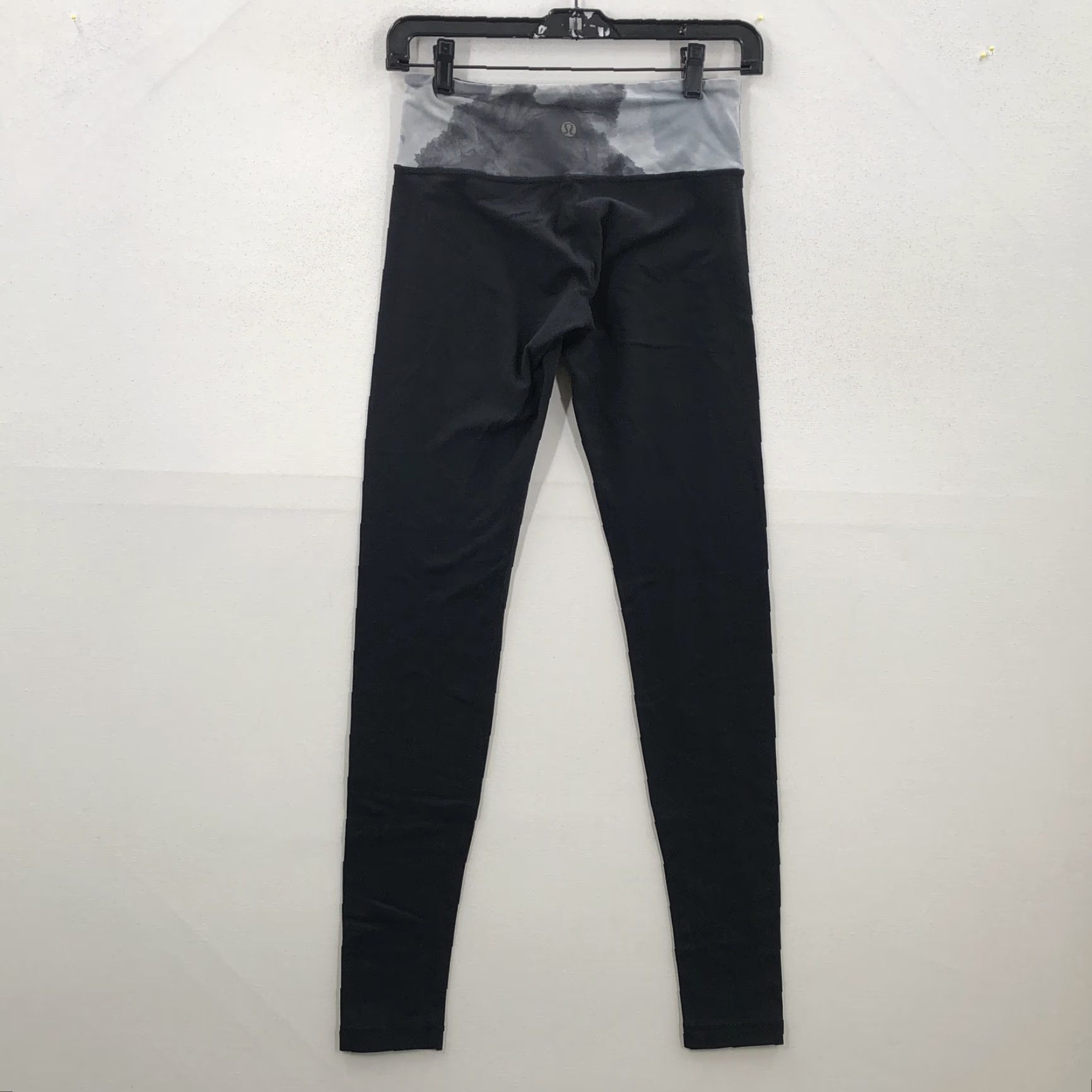 Lululemon Lululemon Womens Black Leggings Pull On Running & Jogging Compression Size 4 Size 27" / US 4 / IT 40 - 2 Thumbnail