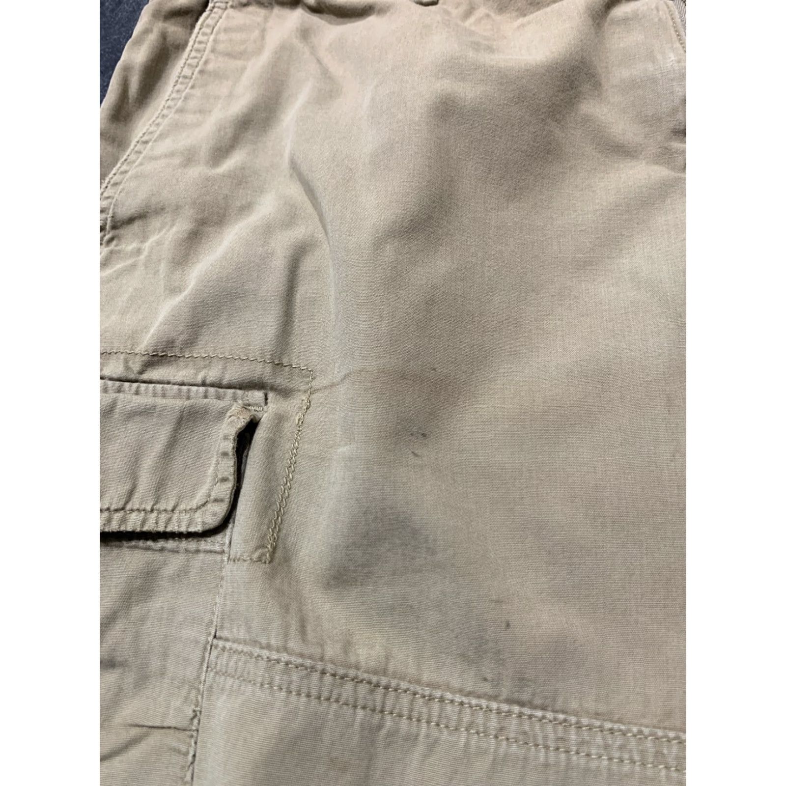 Ralph Lauren VINTAGE Ralph Lauren Polo Jeans Company Mens Cargo Shorts Khaki Beige 34 Casual Travel Summer Mens Size US S / EU 44-46 / 1 - 3 Thumbnail