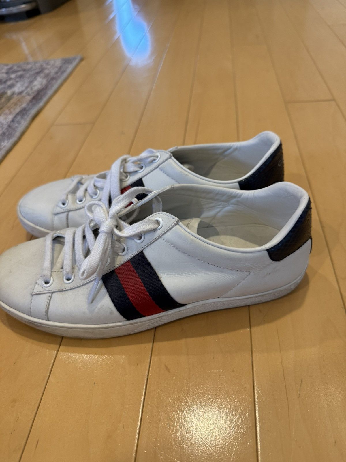 Gucci Gucci tennis shoes Size US 9 / IT 39 - 3 Thumbnail