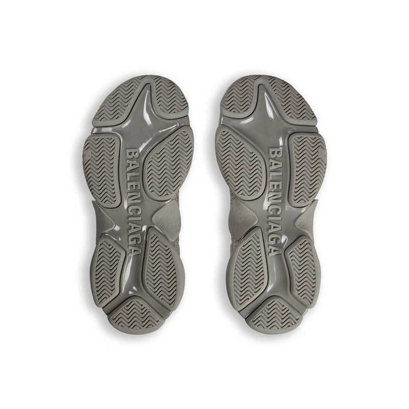 Balenciaga o1w1db10126 Triple S Sneakers With Rhinestones in Dark Grey Size US 11 / EU 44 - 7 Thumbnail