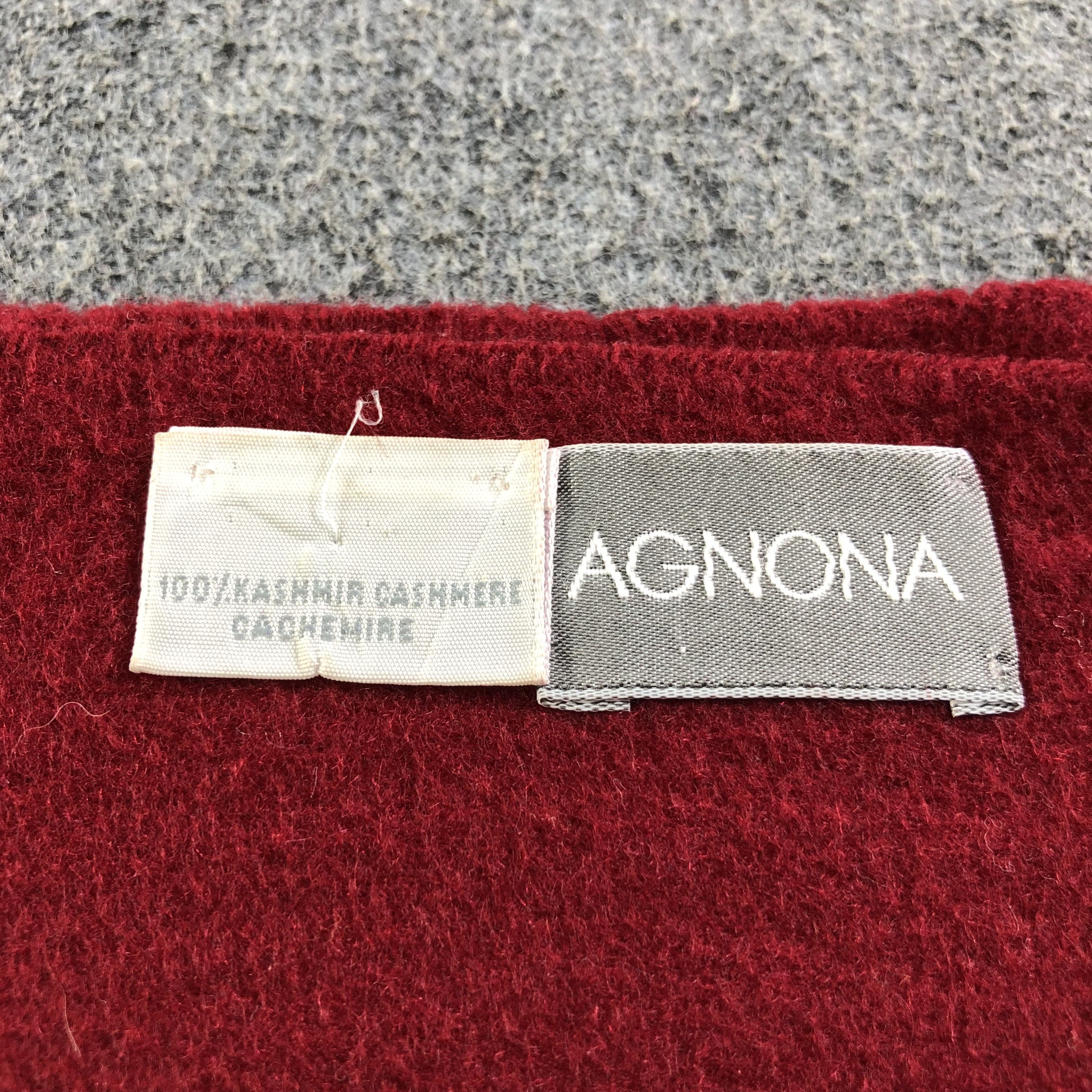 Agnona Agnona Cashmere Scarf Muffler Neckwear V2197 Size ONE SIZE - 5 Thumbnail