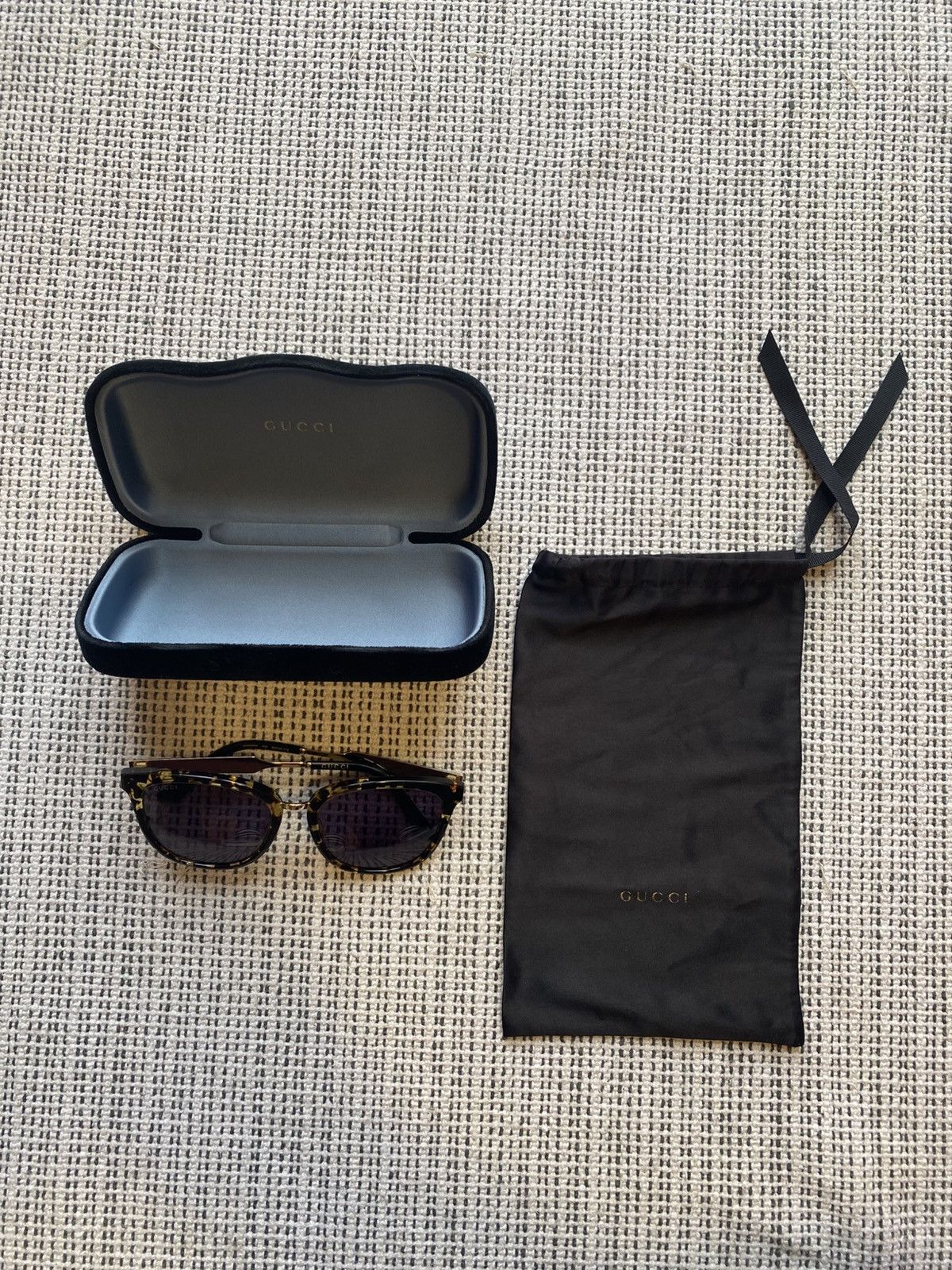 Gucci Gucci women's Sunglasses Model GG0073S 002 Havana Size ONE SIZE - 2 Thumbnail