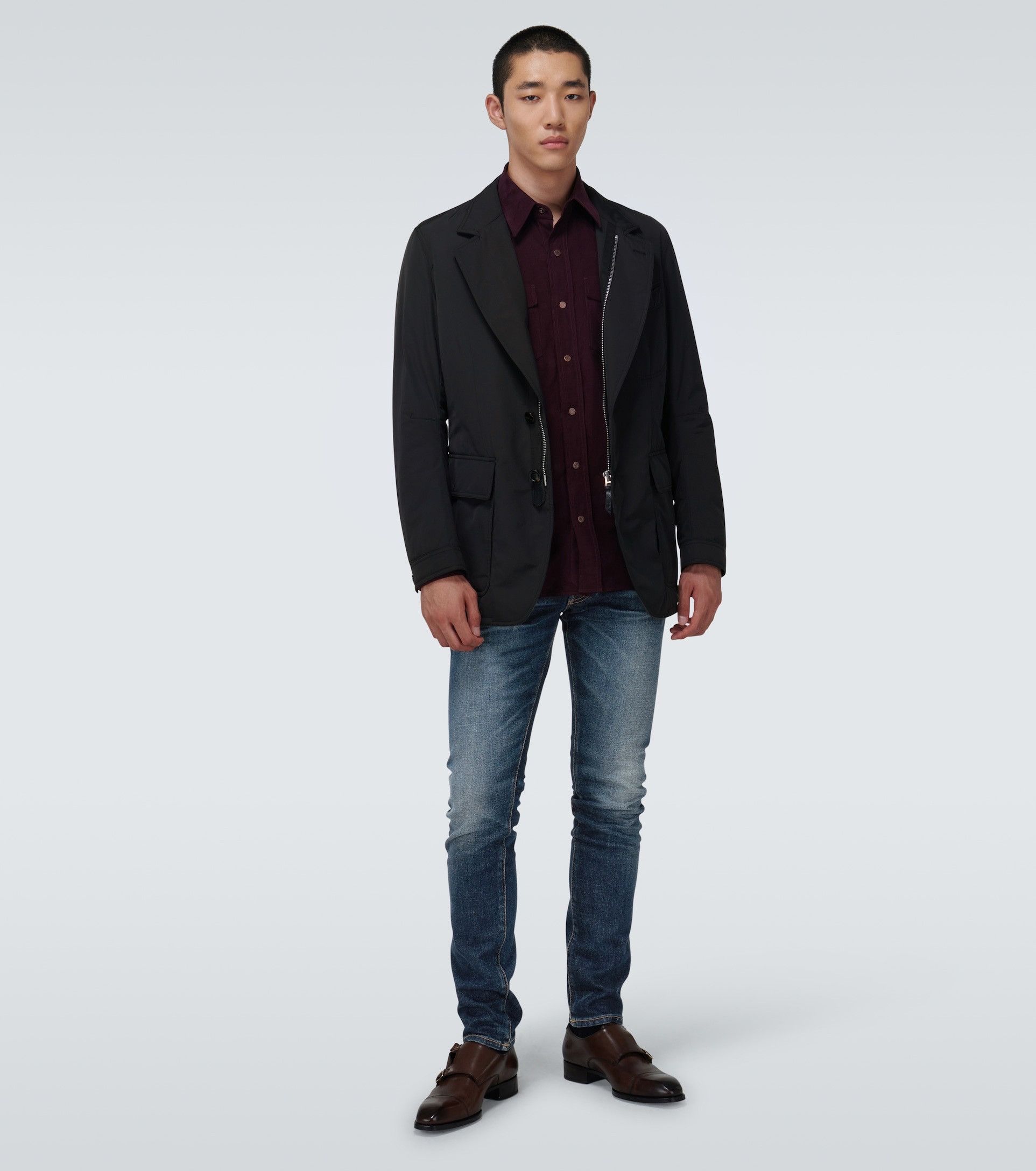 Tom Ford Rare TOM FORD’s Personal Fave $4,300 w/tax Tech Blazer Size US L / EU 52-54 / 3 - 10 Thumbnail