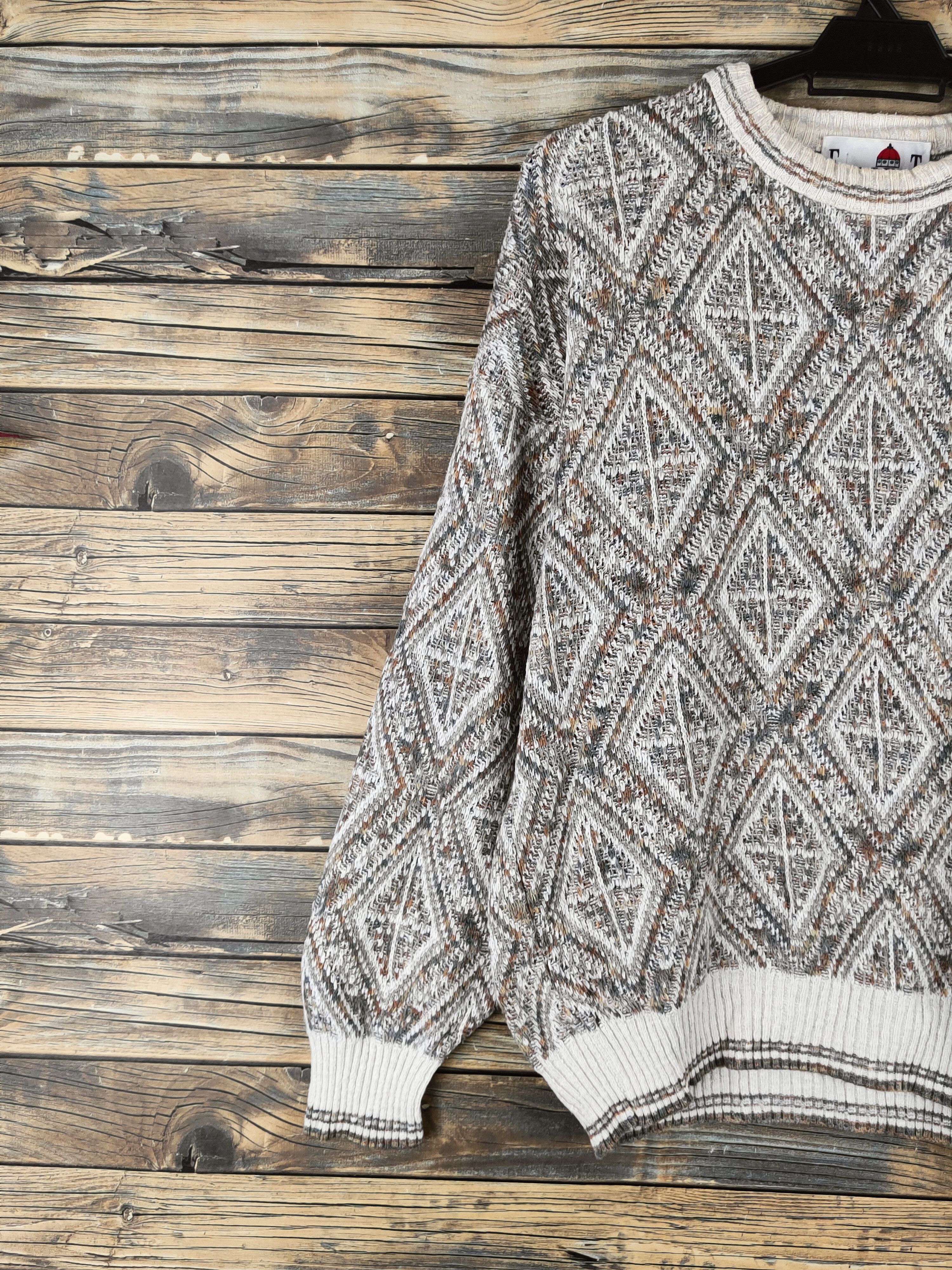 Florence Tricot DL Florence Tricot Beige Knitwear Sweatshirts #46-129 Size US L / EU 52-54 / 3 - 3 Thumbnail