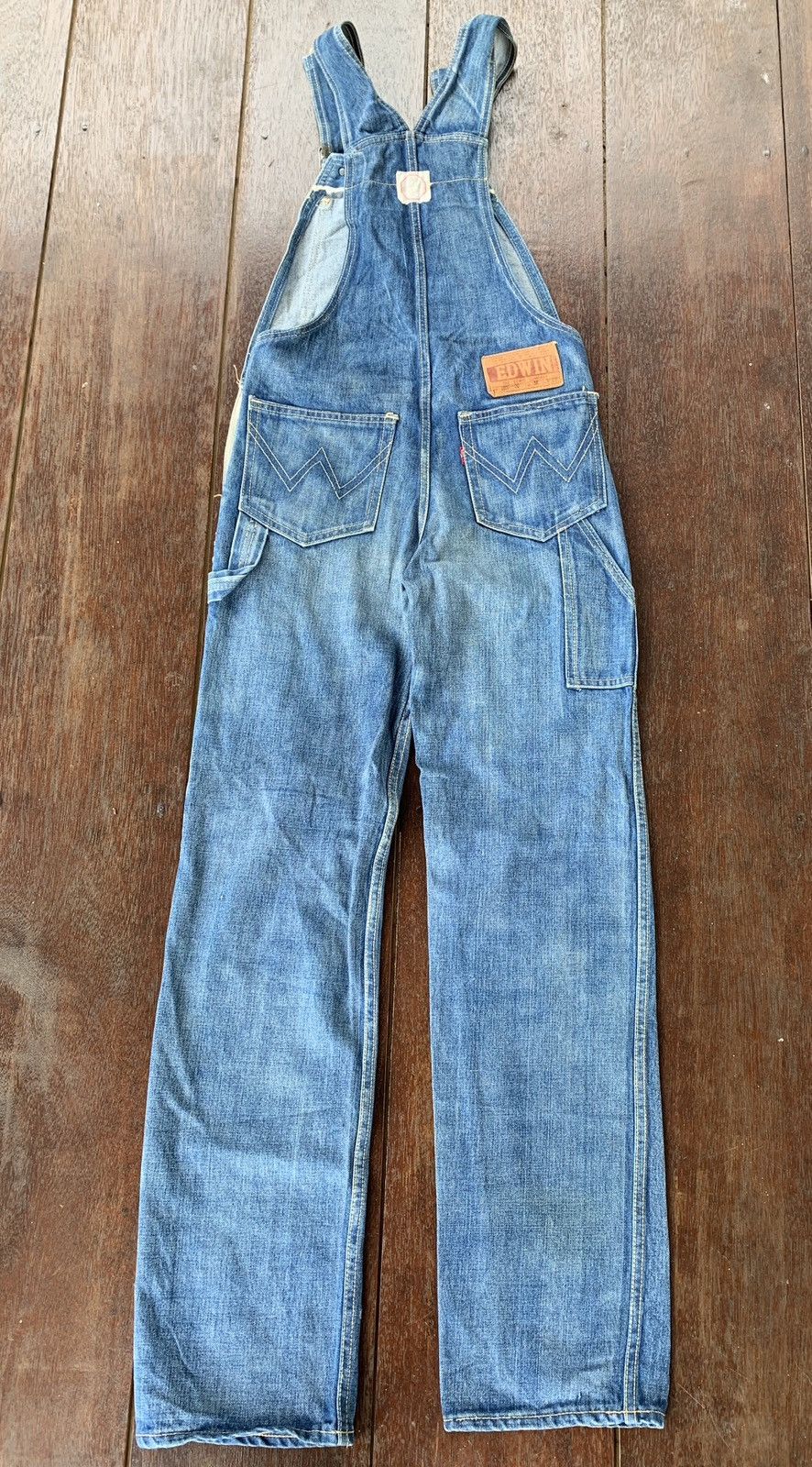 Vintage Edwin scovill MT2 1029 - 00 denim carpenter overalls