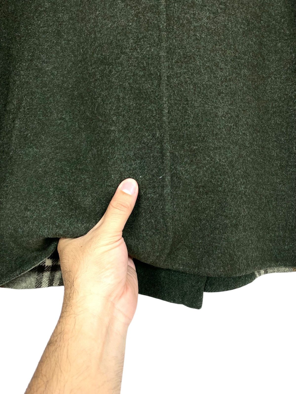 Burberry Rare‼️ Vintage Burberrys’ Nova Check Inside Wool Coat Size L / US 10 / IT 46 - 13 Thumbnail