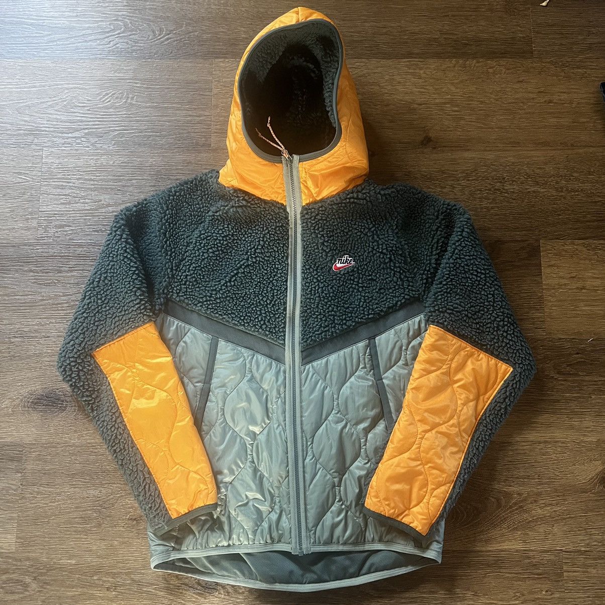 Nike Nike Deep Pile Fleece Zip Up Size US M / EU 48-50 / 2 - 1 Thumbnail