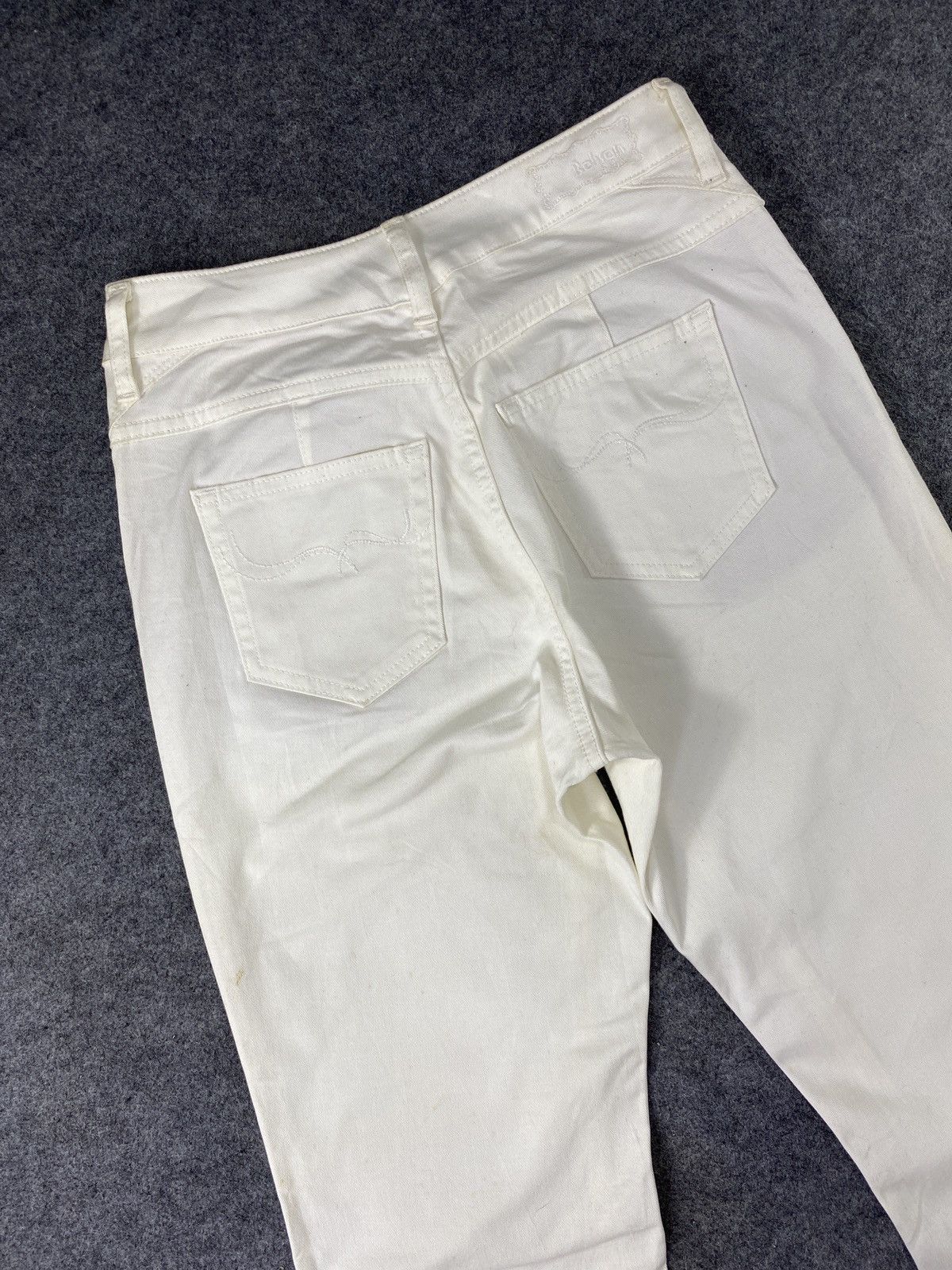 If Six Was Nine × Japanese Brand × Le Grande Bleu (L.G.B.) Bobson Flare white Jeans - J1122 Size US 27 - 7 Thumbnail