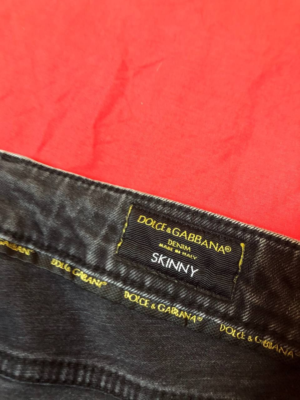 Dolce & Gabbana DOLCE & GABBANA Denim Skinny Jeans Gray luxury Size US 30 / EU 46 - 2 Thumbnail