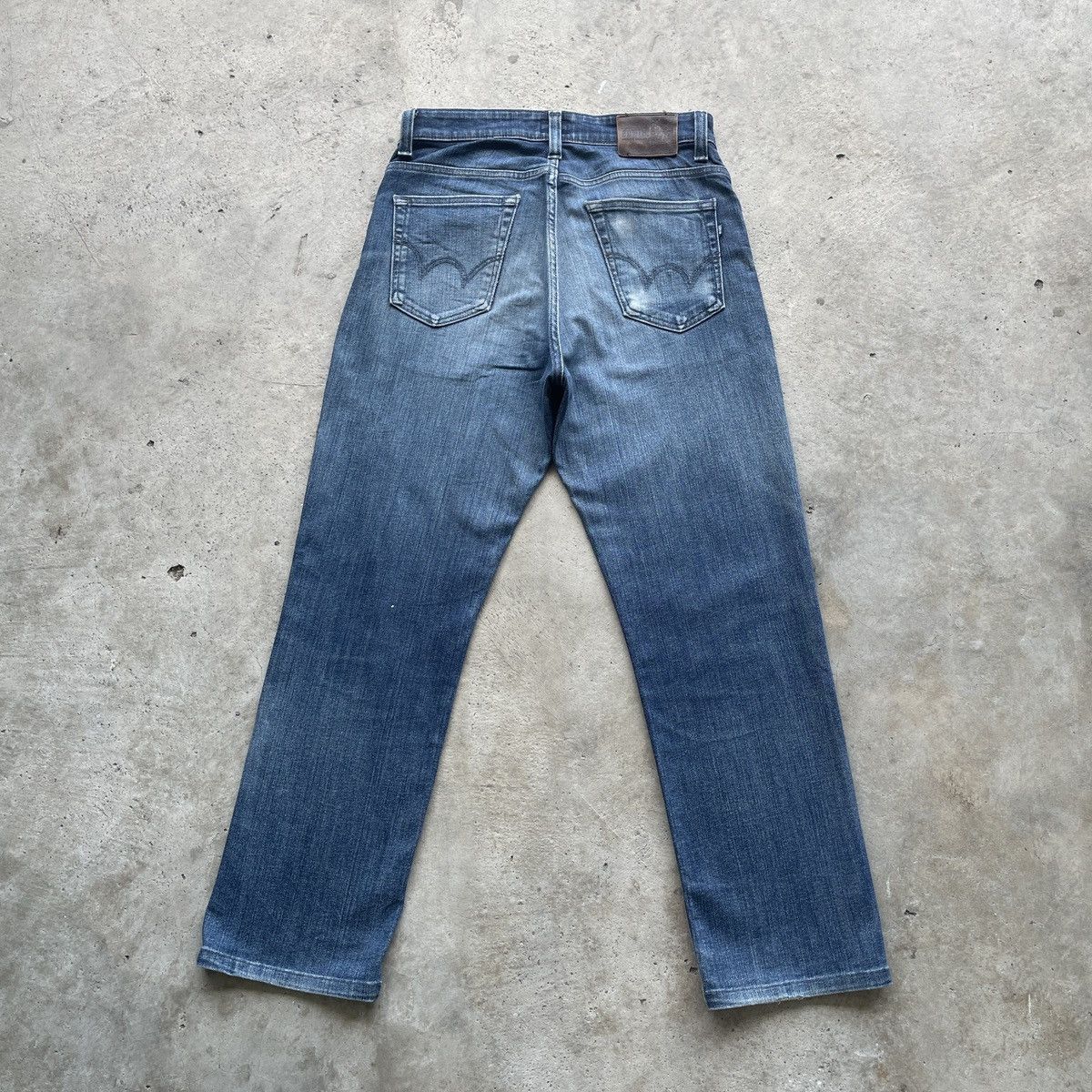 Japanese Brand W29 Vintage Edwin Denim Faded Distressed Pants Jeans Size US 29 - 11 Thumbnail