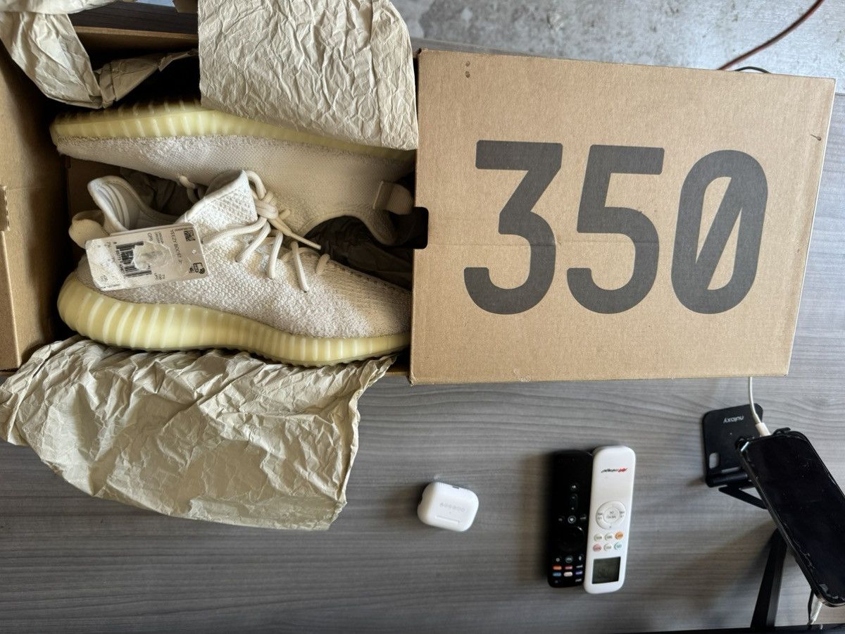 Yeezy Yeezy Boost 350 V2 Cream White US Mens SZ 8 Size US 8 / EU 41 - 5 Thumbnail