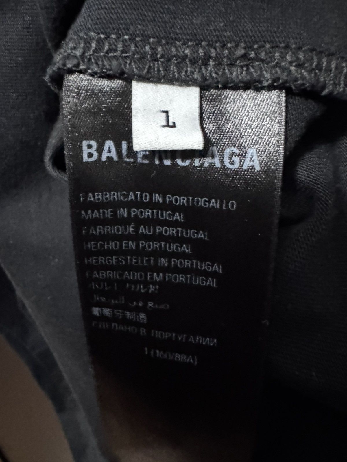 Balenciaga Balenciaga Crypto BB Oversized Tee BLUELLE🌊 Size US S / EU 44-46 / 1 - 5 Thumbnail