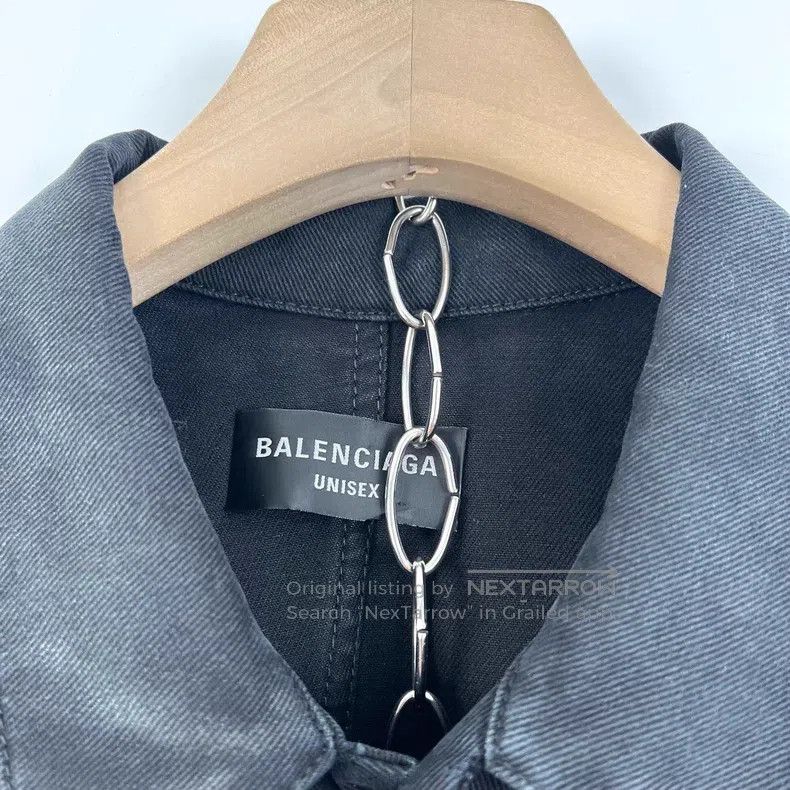 Balenciaga Balenciaga Deconstructed Black Washed Distressed Denim Pan Size US XS / EU 42 / 0 - 3 Thumbnail