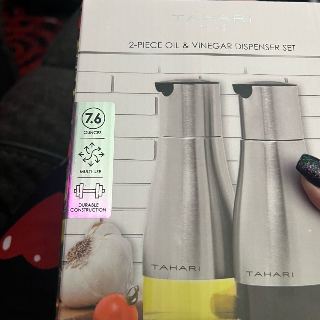 Elie Tahari Tahari Home Oil and Vinegar Dispenser Set Size ONE SIZE - 2 Thumbnail