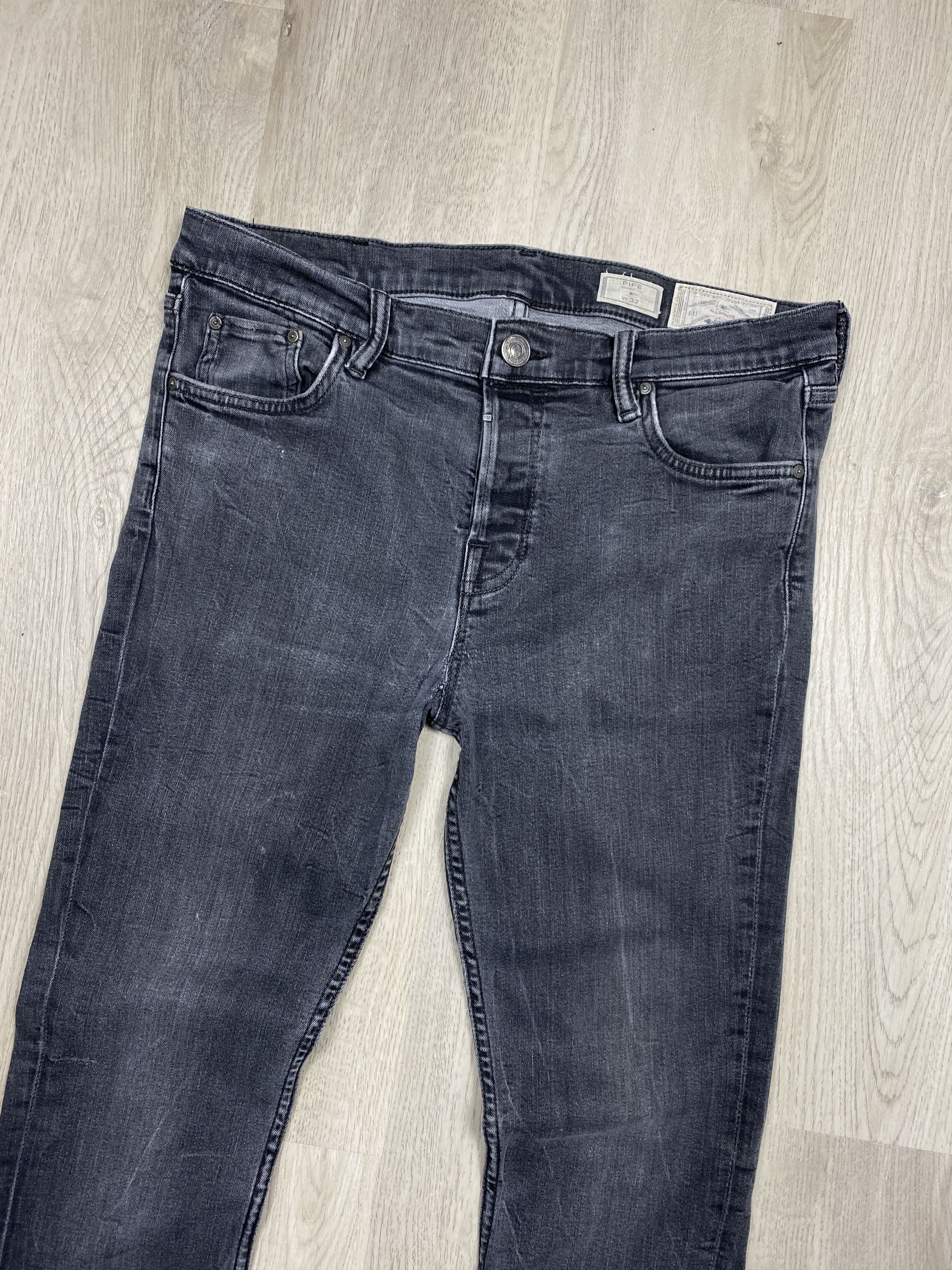 Allsaints Allsaints Toxic Pipe Vintage Mens Denim Pants Jeans Size US 32 / EU 48 - 2 Thumbnail