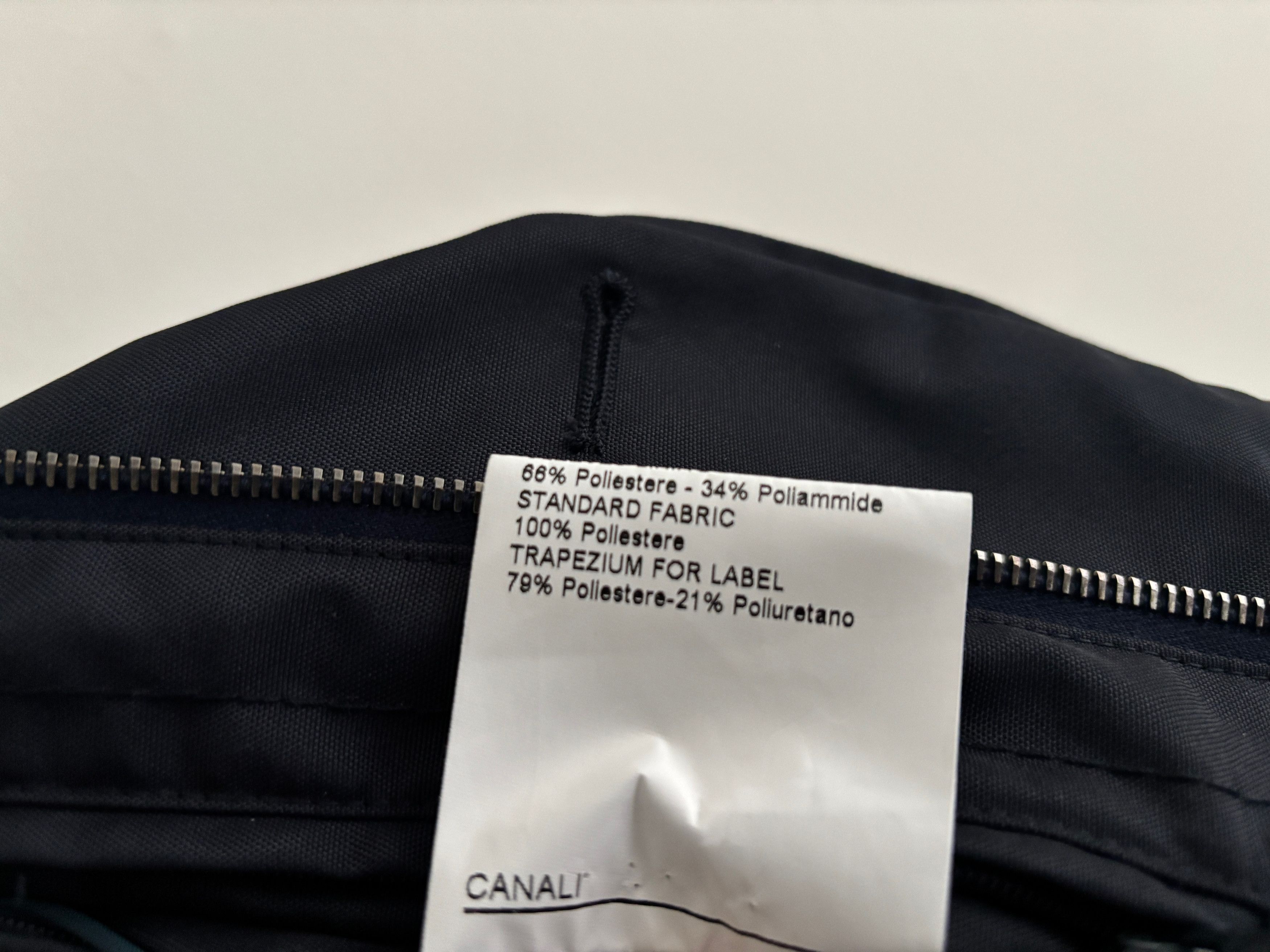 Canali $1600 Rain & Wind Tech Hybrid Zip Jacket/ Sport Coat Size US S / EU 44-46 / 1 - 12 Thumbnail