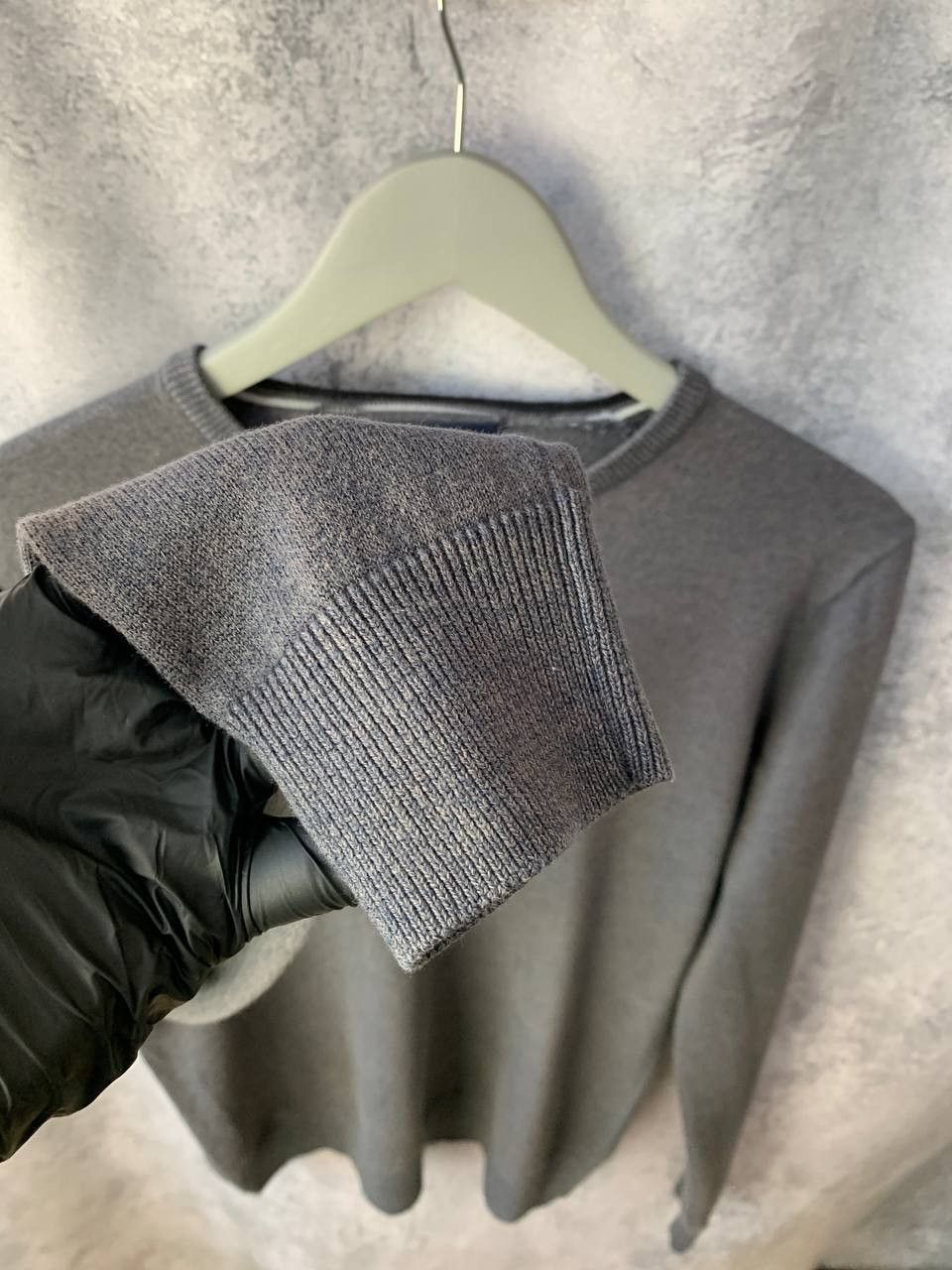 Fred Perry Fred Perry Gray Crew Neck Merino Wool Sweater Sweatshirt Size US S / EU 44-46 / 1 - 9 Thumbnail