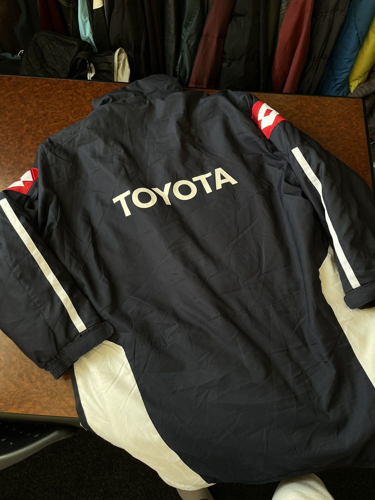Lotto Sport Vintage Lotto Fiorentina Florence Jersey track jacket TOYOTA Size US XXL / EU 58 / 5 - 2 Thumbnail