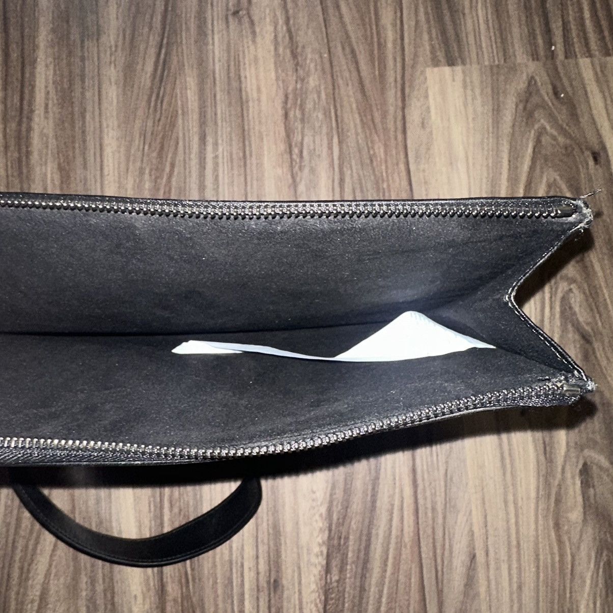Maison Margiela Minimalism Distressed Maison Margiela Double Zip Leather Bag Size ONE SIZE - 12 Thumbnail