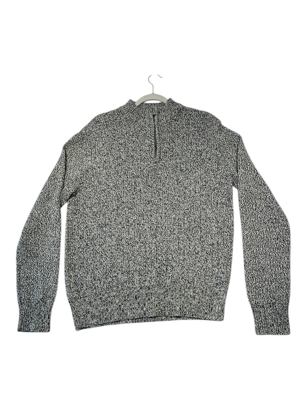 Acne Studios Studio 1/4 Zip Jumper Men's UK Size L Grey Long Sleeve Size US L / EU 52-54 / 3 - 2 Thumbnail