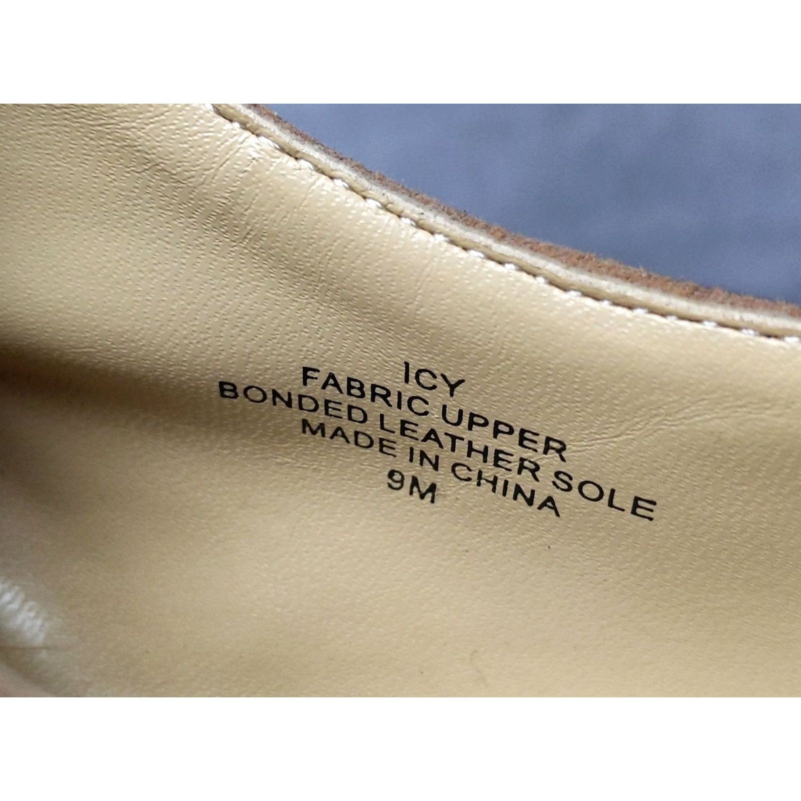 Vintage Bijou New York Shoes Womens 9M Suede Buckle Rhinestone Dress Loafers Monk Strap Leather Sole Brown Size M / US 6-8 / IT 42-44 - 7 Thumbnail