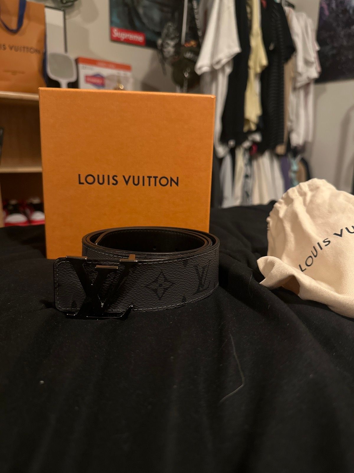 Louis Vuitton Authentic Louis Vuitton belt