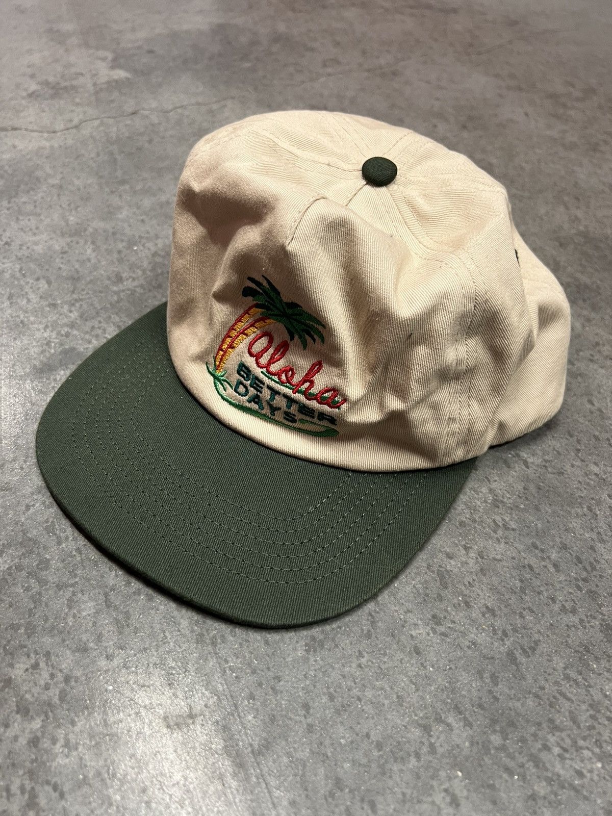90's 2000's Y2K VTG Vintage Aloha Betters Days Hawaii Hat