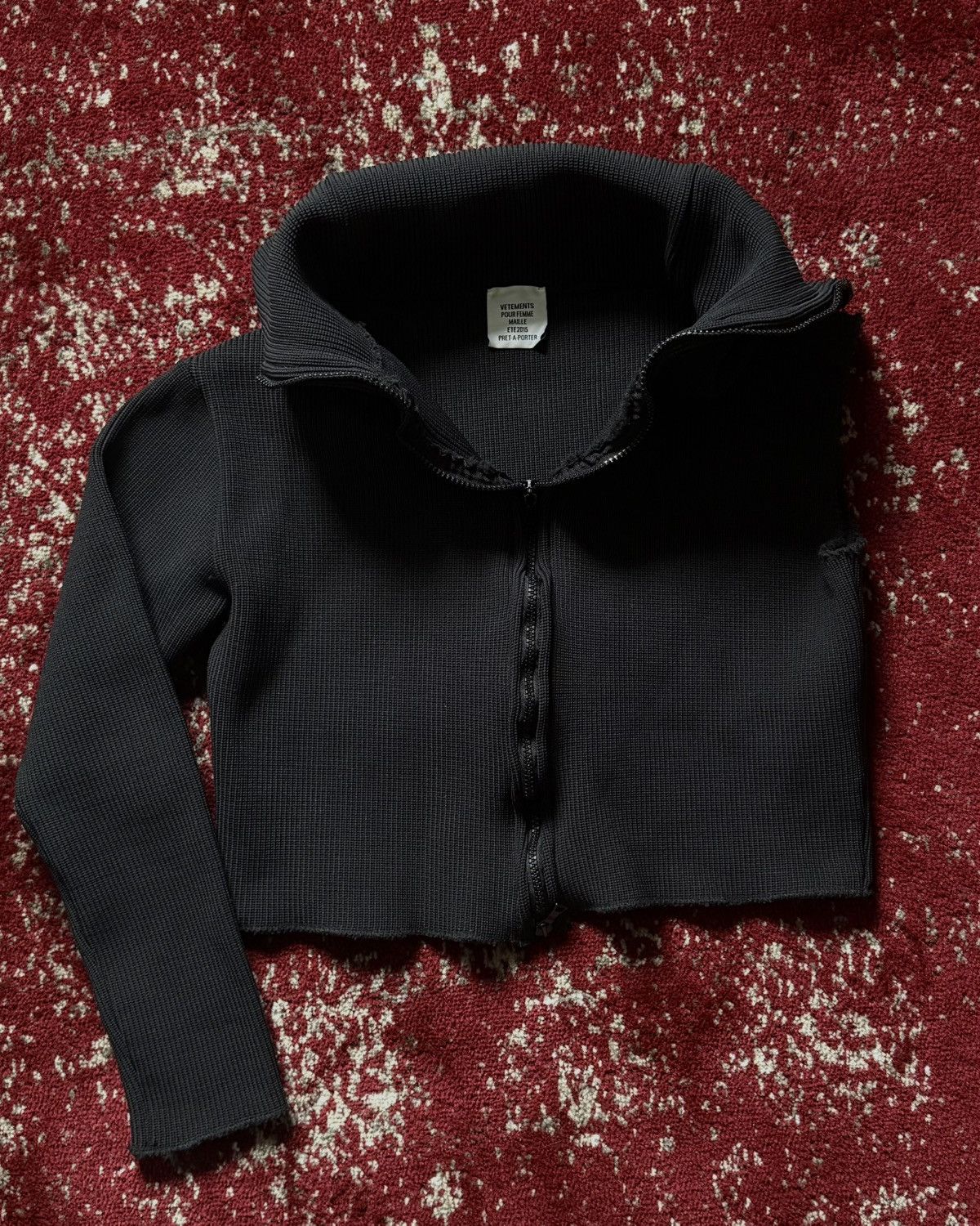 Vetements 2015 Runway sample BOTH PIECES rib tops Size US XXS / EU 40 - 5 Thumbnail