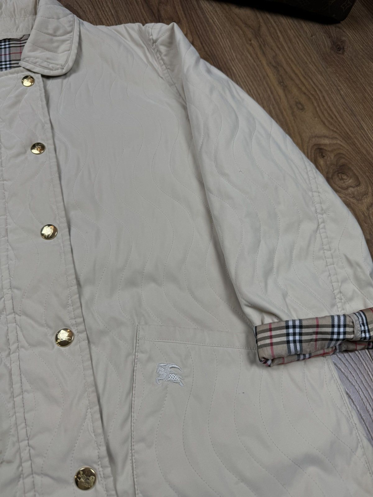 Burberry Jacket Burberry Nova Check original streetwear luxury item Size L / US 10 / IT 46 - 3 Thumbnail