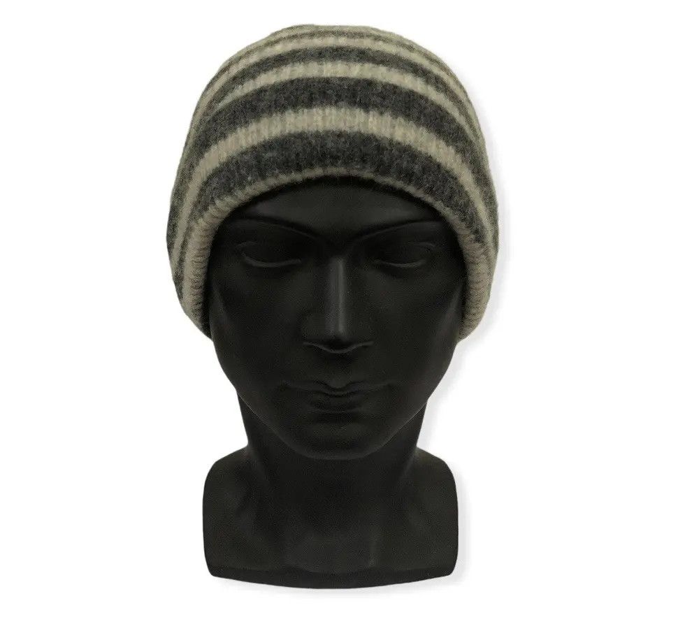 J.Crew J.Crew Striped Design beanie Hat Size ONE SIZE - 2 Thumbnail