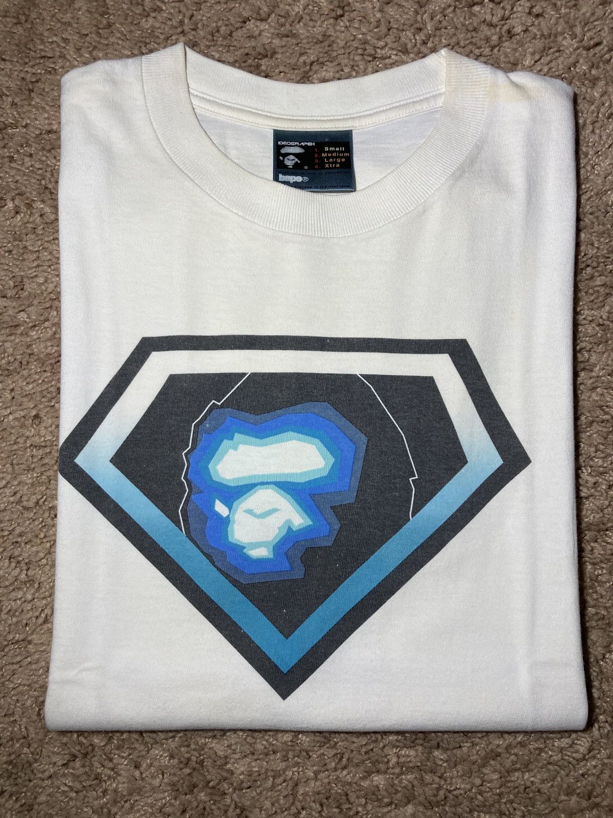Bape 1999 Bape Diamond Ape Space Stash 90s OG Nigo Vintage Film Size US S / EU 44-46 / 1 - 1 Thumbnail