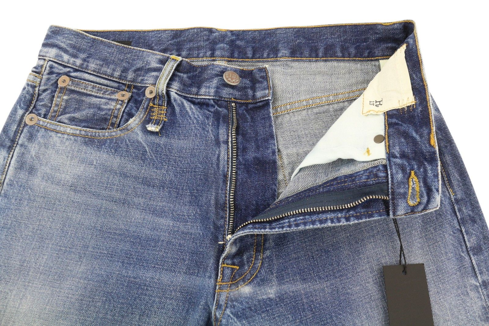 R13 BOYFRIEND 25 Prove Lavaggio Washed Faded Blue 85456 Size 25" / US 0 / IT 36 - 4 Thumbnail