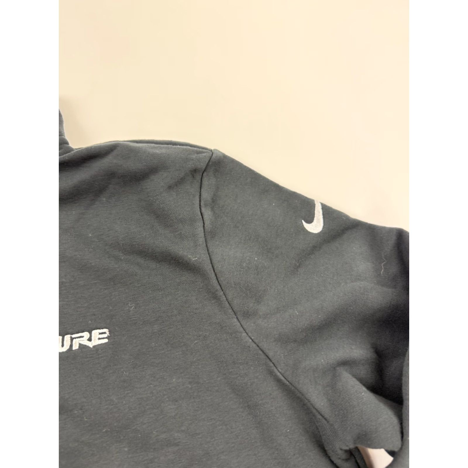 Nike Nike Sweatshirt Mens L Black 1/4 Zip Pullover Fleece Shure Logo Kid? Size US L / EU 52-54 / 3 - 3 Thumbnail