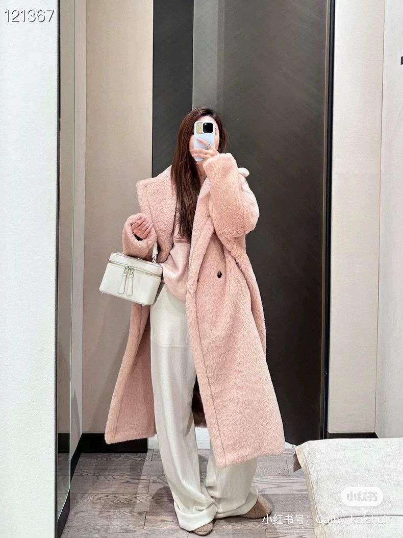 Max Mara Max Mara Fall/Winter Alpaca Long Teddy Bear Silhouette Coa Size S / US 4 / IT 40 - 8 Thumbnail