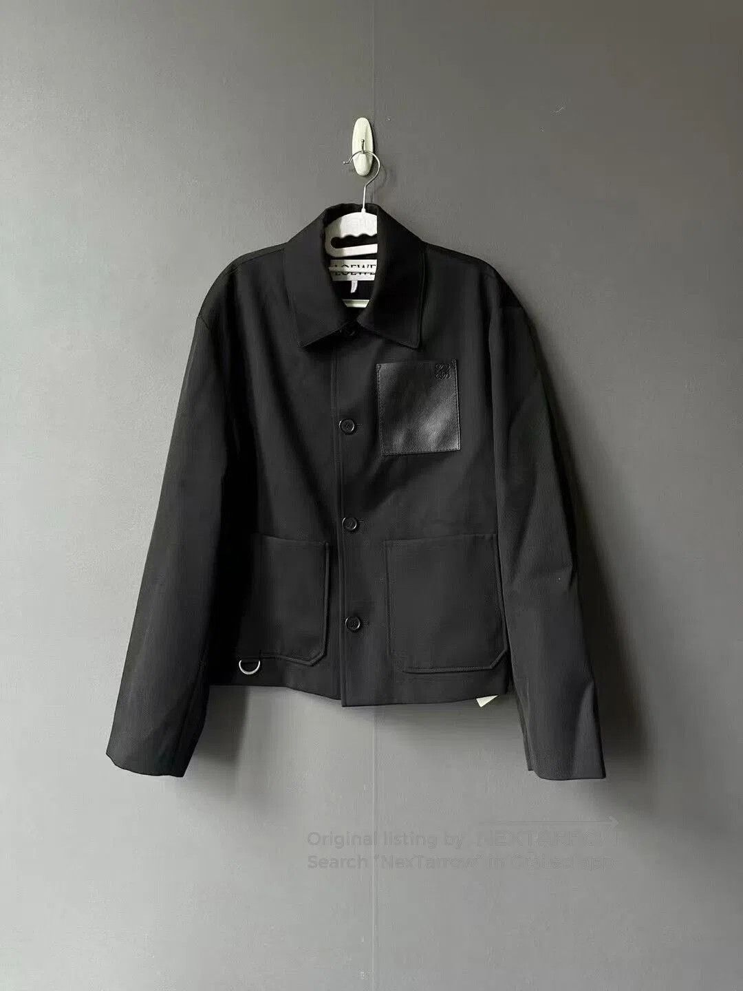 Loewe loewe black wool utility jacket size 44. Size US L / EU 52-54 / 3 - 1 Thumbnail