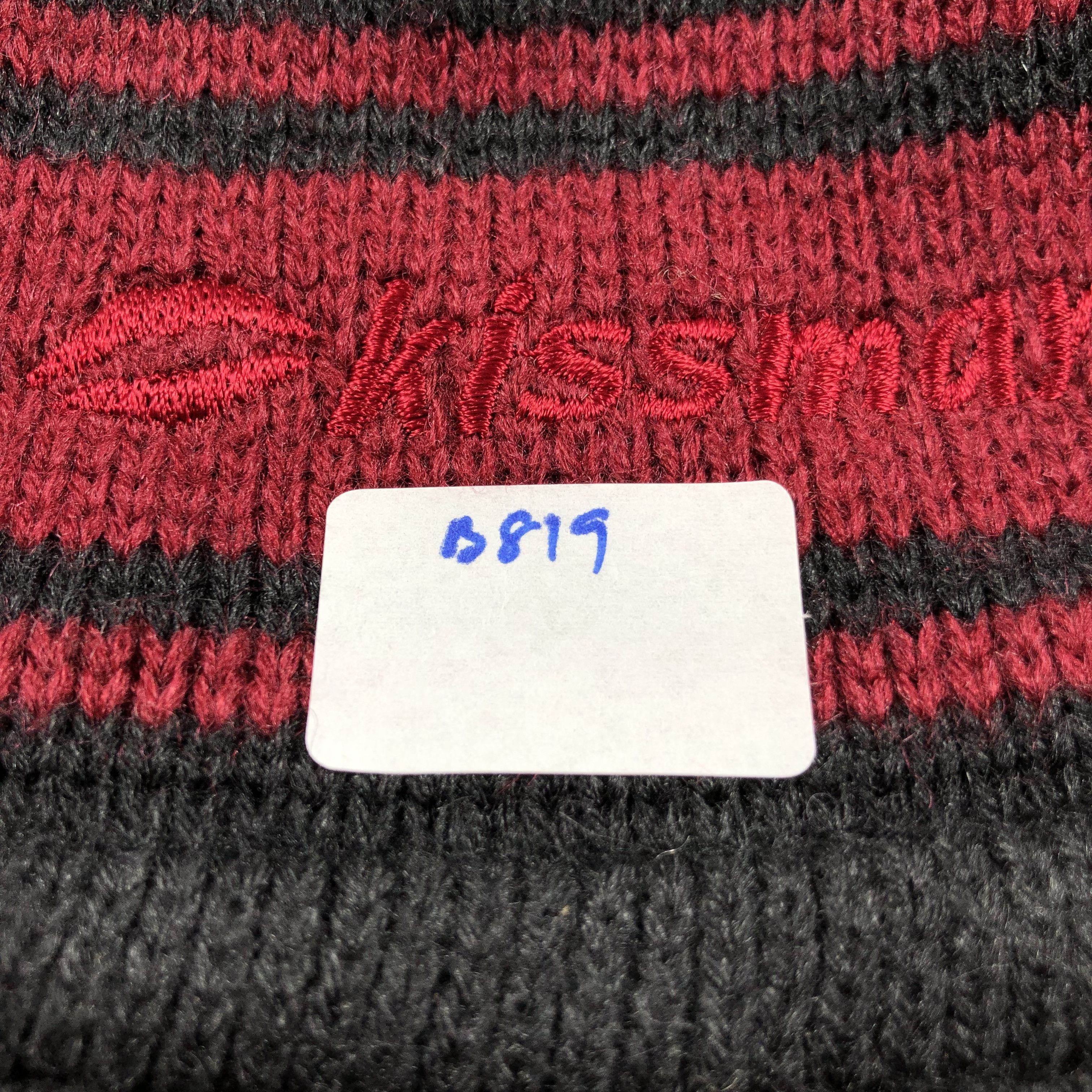 Vintage Kissmark Striped Wool Bucket Hat Beanie Snowcap B819 Size ONE SIZE - 7 Thumbnail