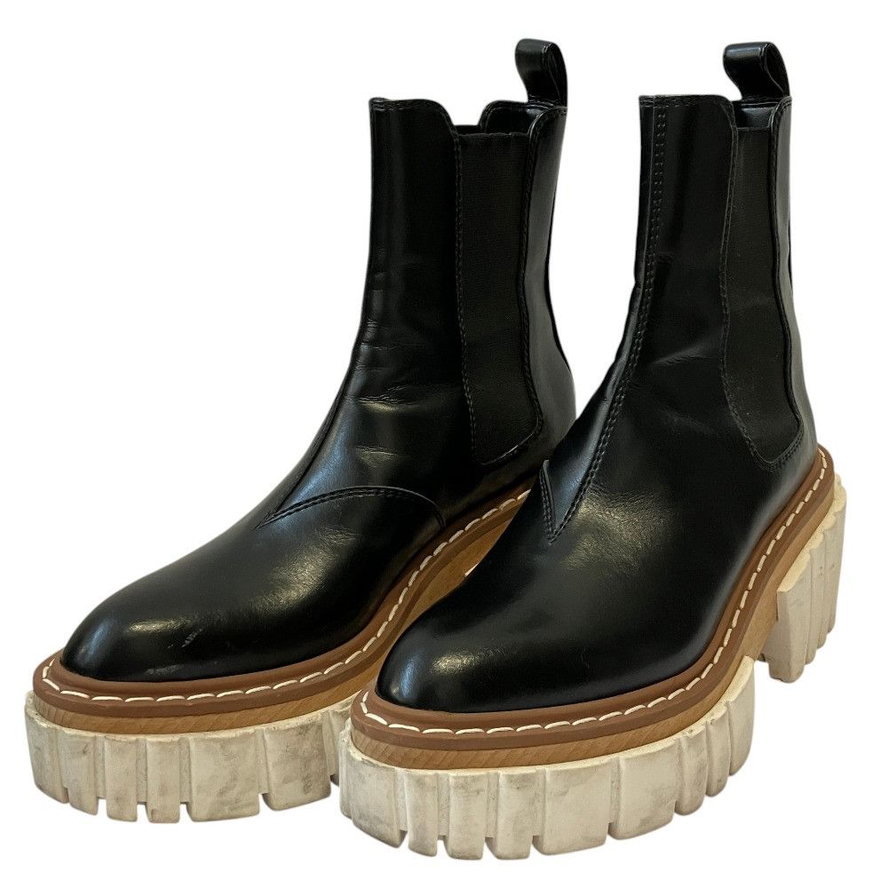Stella McCartney Stella Mccartney Stella McCartney Emilie Eco Leather Platform Chelsea Boots Plastic / Synthetic Shoes DUTY FREE for USA Size ONE SIZE - 1 Thumbnail