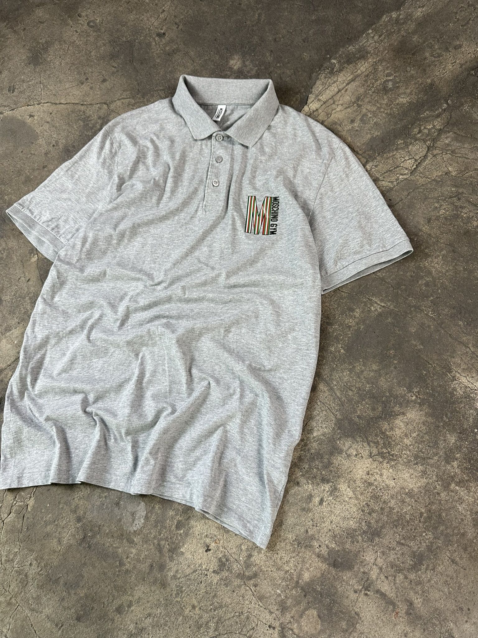 Moschino Moschino Logo Polo T-shirt Luxury Size US L / EU 52-54 / 3 - 3 Thumbnail