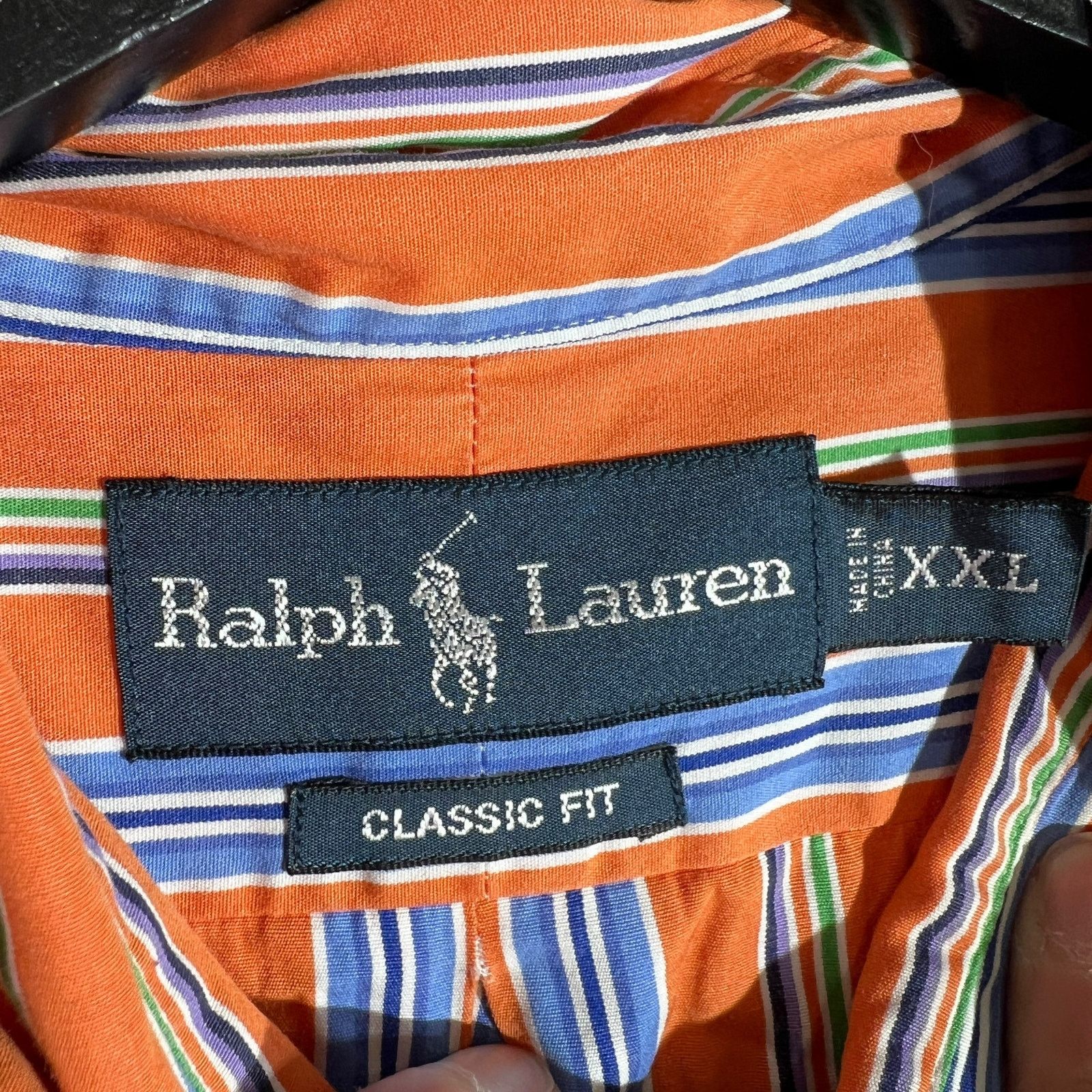 Ralph Lauren Ralph Lauren Classic fit Stripe Long Sleeve Button Down Size US XXL / EU 58 / 5 - 7 Thumbnail