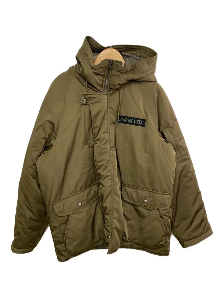 Avirex Avirex Hb Hoodie Jkt Plain Polyester Flight Jacket Khaki Size US XXL / EU 58 / 5 - 1 Thumbnail