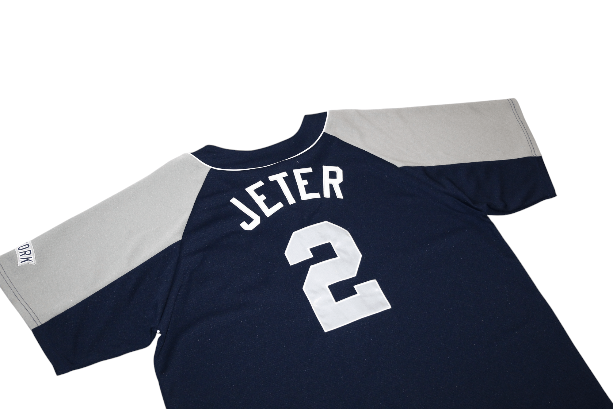 New York Yankees MLB NY Yankees #2 Derek Jeter Baseball Shirt Jersey Size US XXL / EU 58 / 5 - 7 Thumbnail