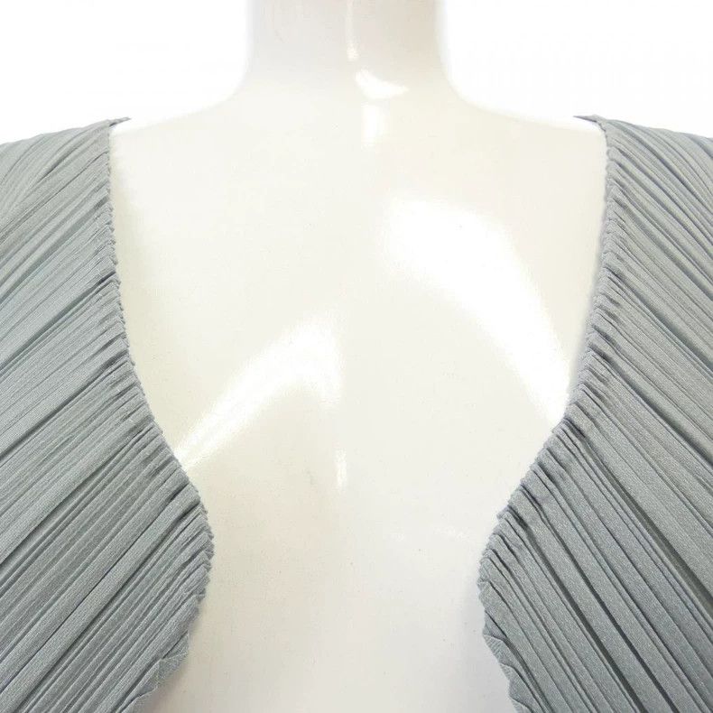 Issey Miyake Issey Miyake Multicolored pleated cardigan Size L / US 10 / IT 46 - 3 Thumbnail